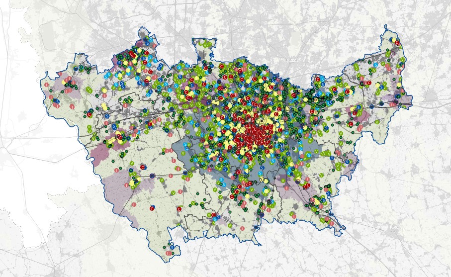Sistema dei servizi di area vasta da altri fonti 