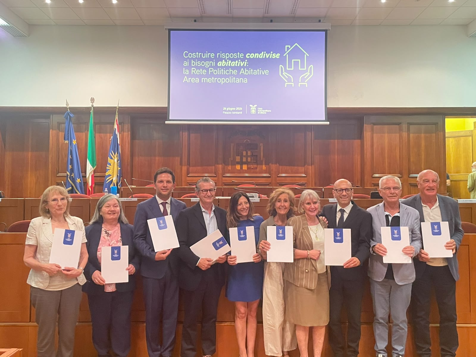 Firmatari del protocollo per le Politiche abitative