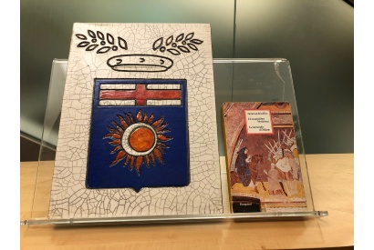 Stemma in ceramica della Provincia di Milano di Nico Toniolo