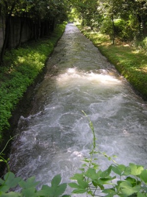 Canale secondario del Villoresi a Vanzago
